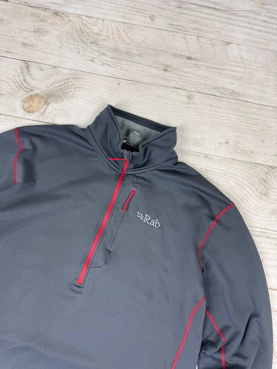 Rab Rab Power Stretch Pull-On Fleece Jacket 1/3 Zip Polartec Size US XL / EU 56 / 4 - 2 Thumbnail