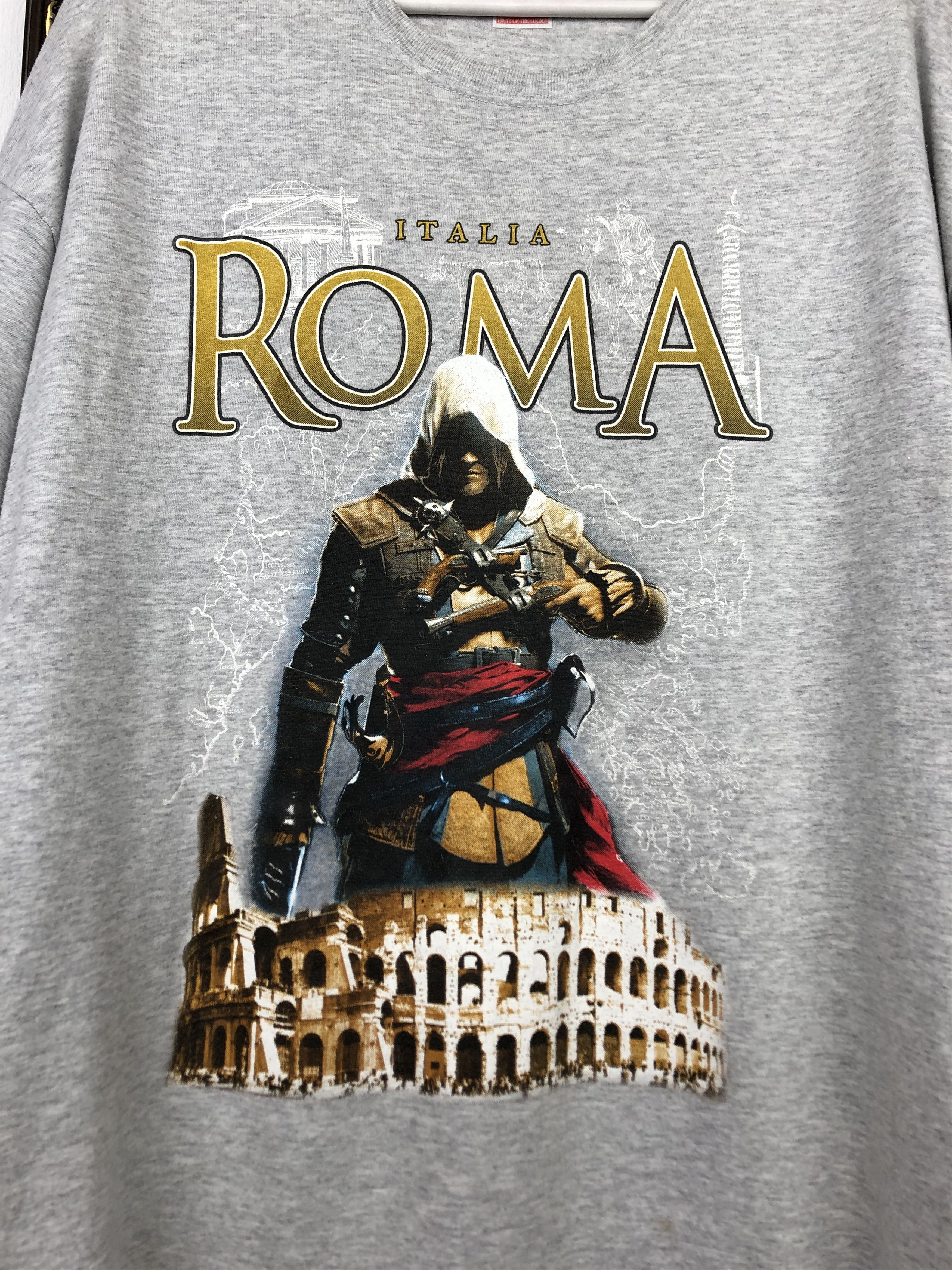 Vintage Vintage Assassin's Creed in Rome Video Game Promo Shirt Tee Size US XXL / EU 58 / 5 - 3 Thumbnail