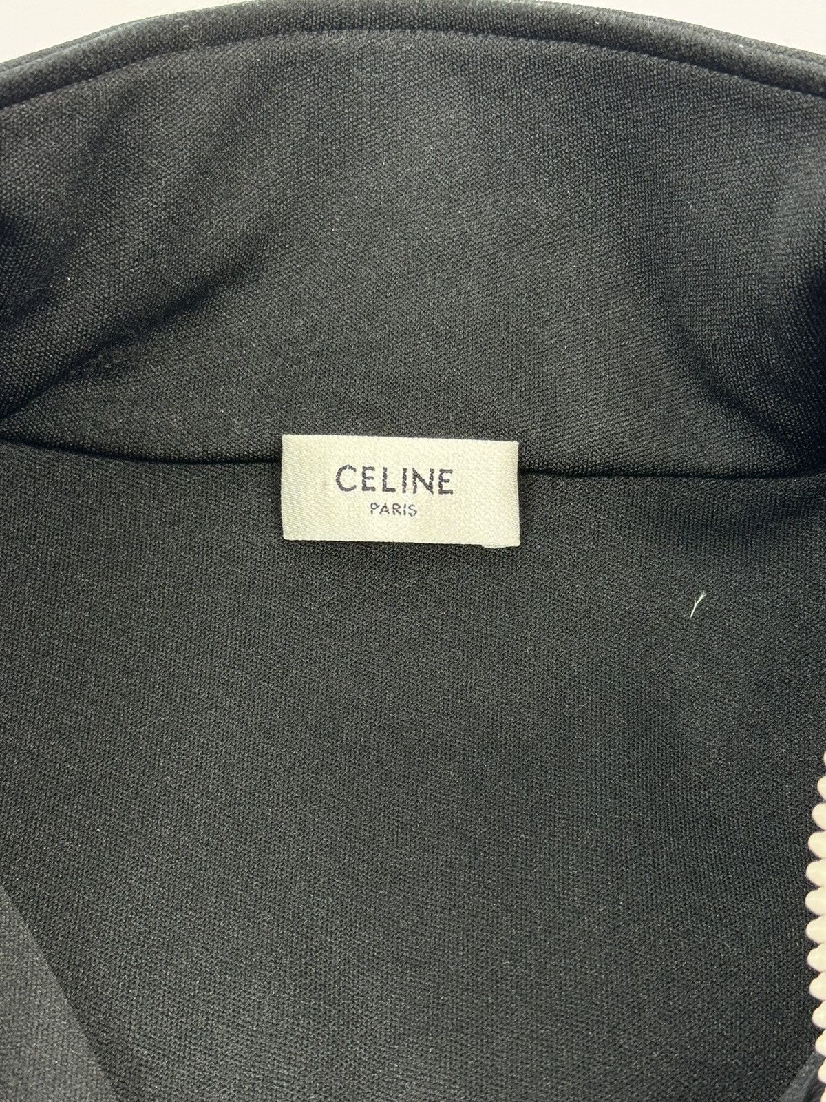 Celine CELINE LOGO ZIP UP SWEATSHIRT Size US XL / EU 56 / 4 - 4 Thumbnail