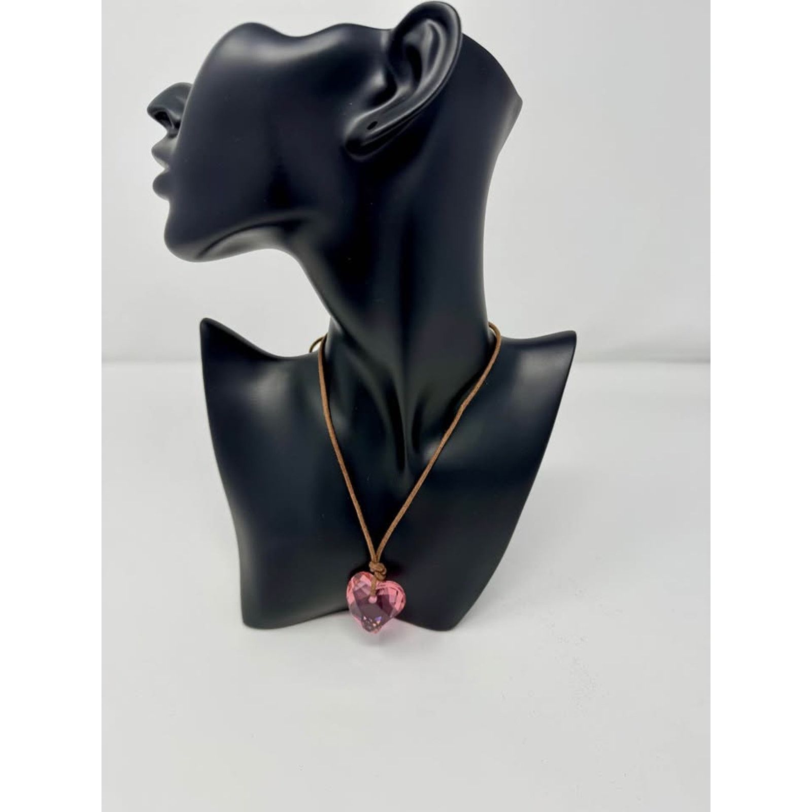 Other Crystal pink heart necklace Size ONE SIZE - 3 Thumbnail