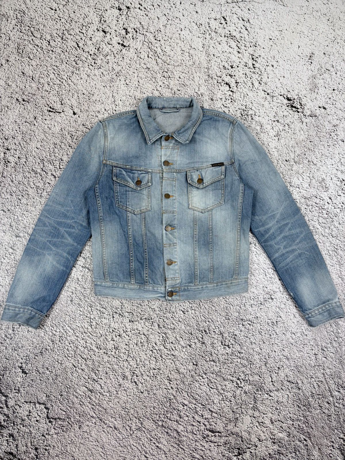 Nudie Jeans Nudie Jeans Perry Org Back 2 Black Jacket | Grailed