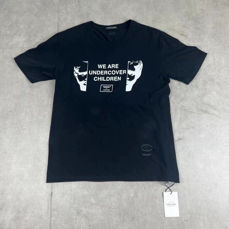 Undercover Undercover 21ss black and white portrait slogan short sleev Size US L / EU 52-54 / 3 - 1 Thumbnail