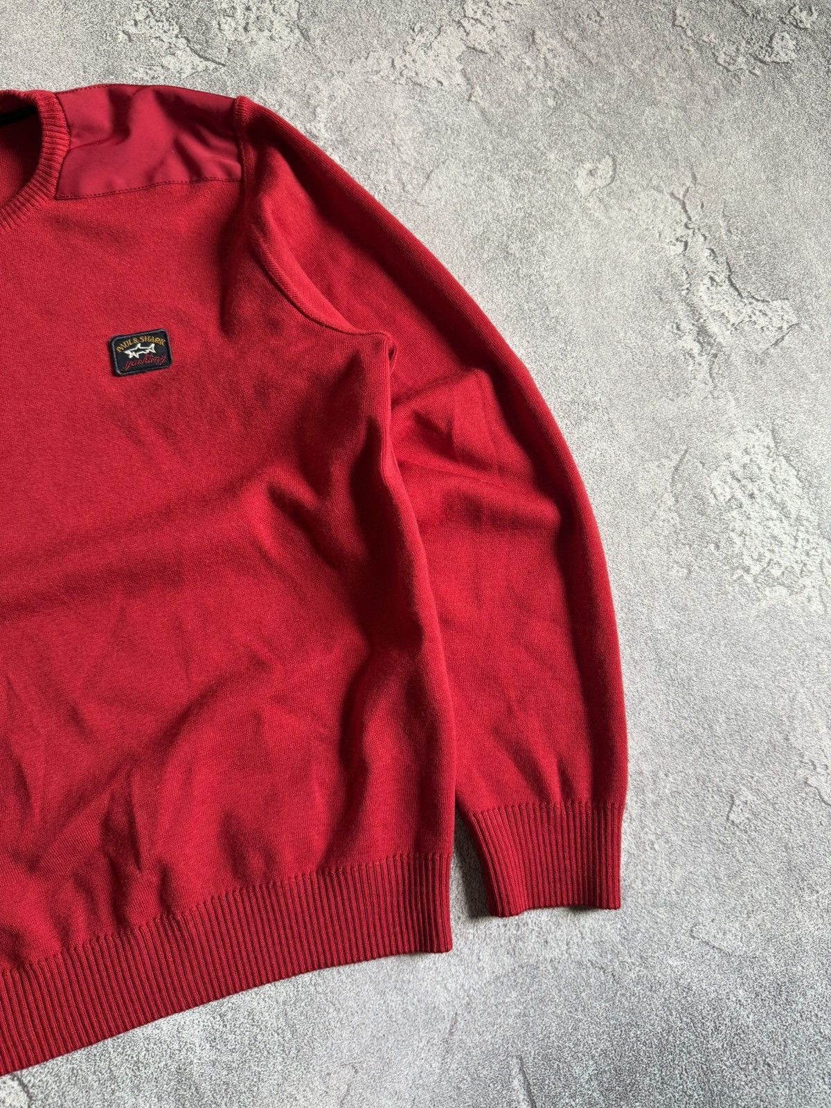 Designer × Paul & Shark Paul & Shark L sweater knitwear crewneck jumper pullover 00s Size US L / EU 52-54 / 3 - 12 Thumbnail