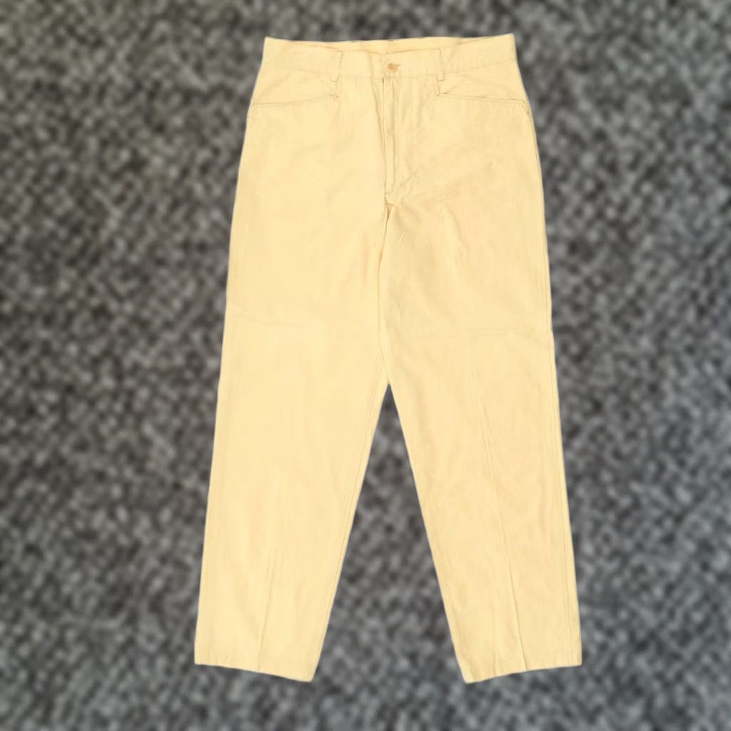 Brooksfield BROOKSFIELD Mens Straight Casual Trousers Beige Medium W32 L29 IT 48 Size US 31 - 1 Thumbnail