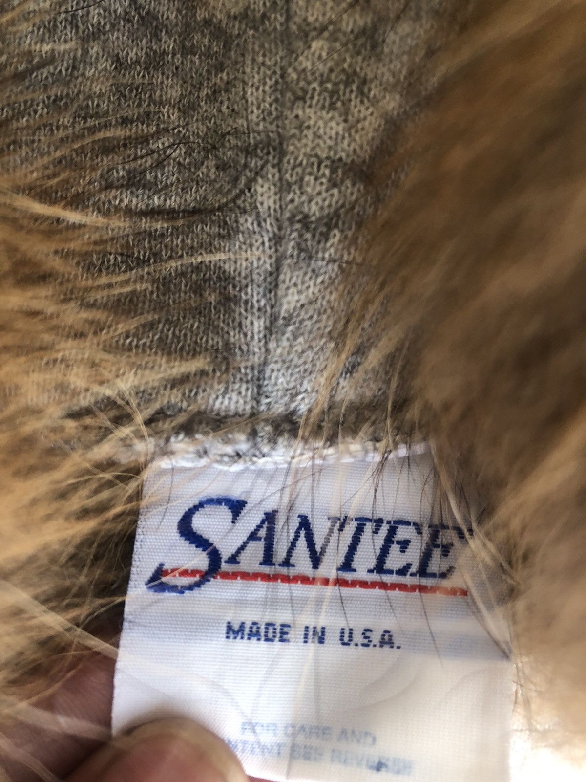 If Six Was Nine × Japanese Brand × Le Grande Bleu (L.G.B.) Fur Hoodie Tracker Ifsixwasnine LGB Style Size US L / EU 52-54 / 3 - 7 Thumbnail