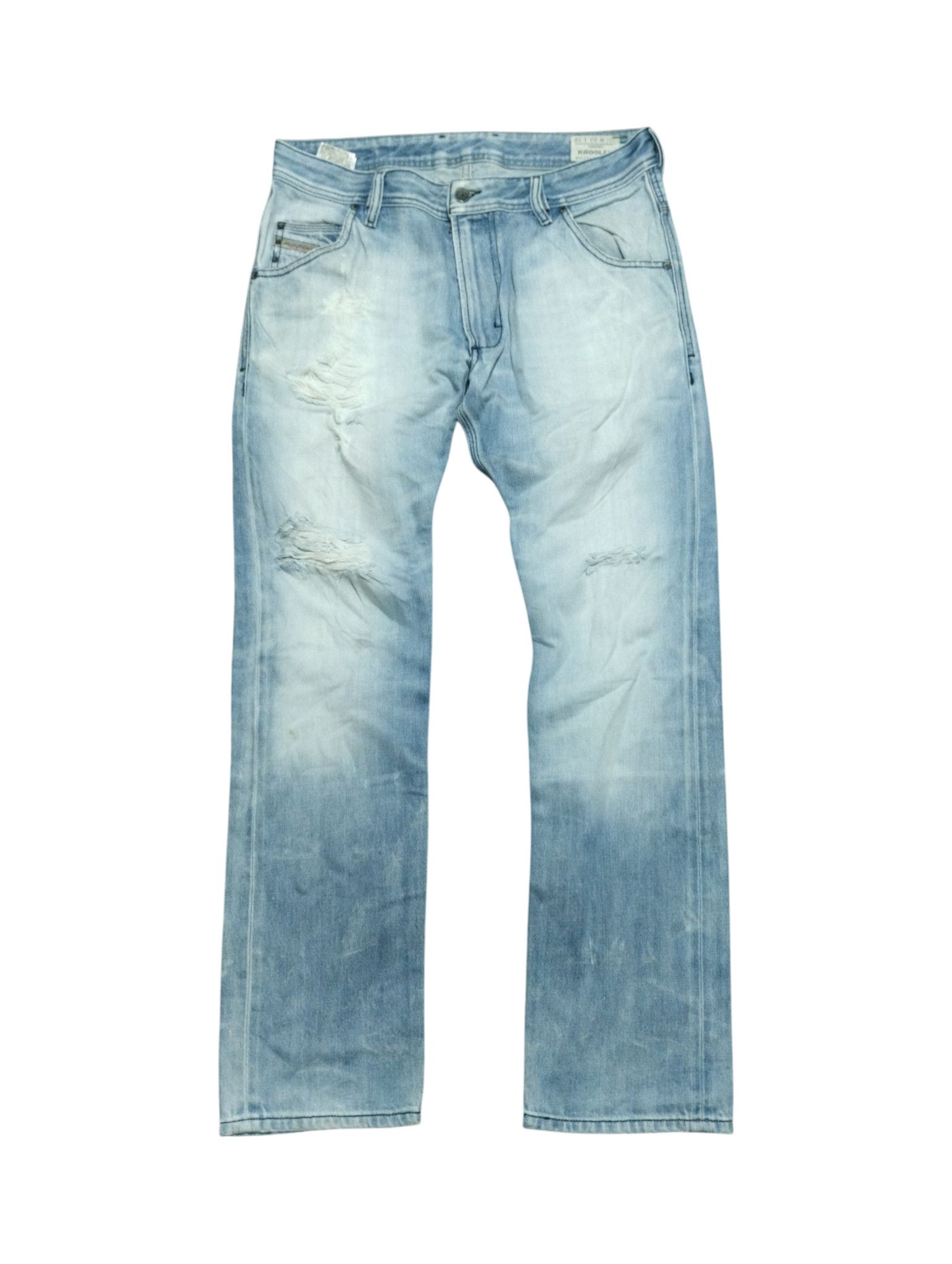 Diesel Diesel Industry ripped Denim Pants Size US 33 - 1 Thumbnail