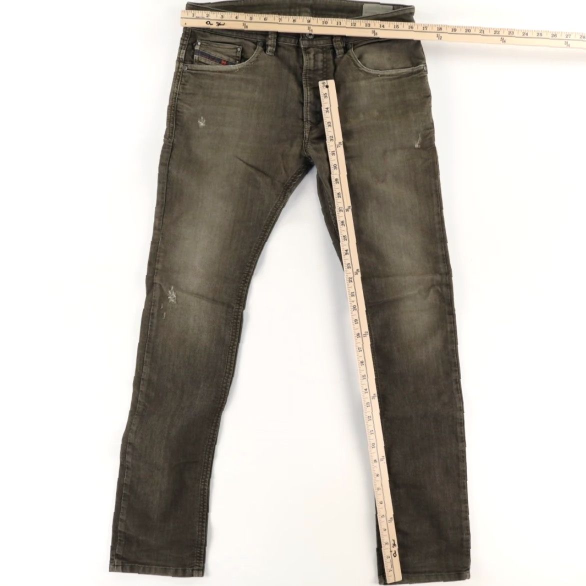 Diesel Diesel Thavar Skinny Denim Jeans Pants Copper Men's 30/30 Slim Future Cotton Denim 30 Modern Mens Size US 30 / EU 46 - 3 Thumbnail