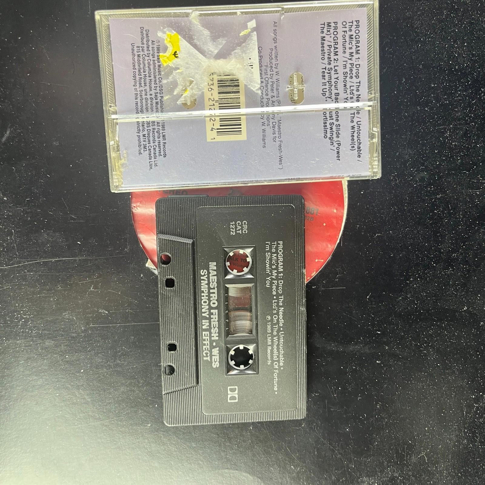 Other Maestro Fresh Wes Symphony In Effect Cassette 1989 LMR Size ONE SIZE - 3 Thumbnail