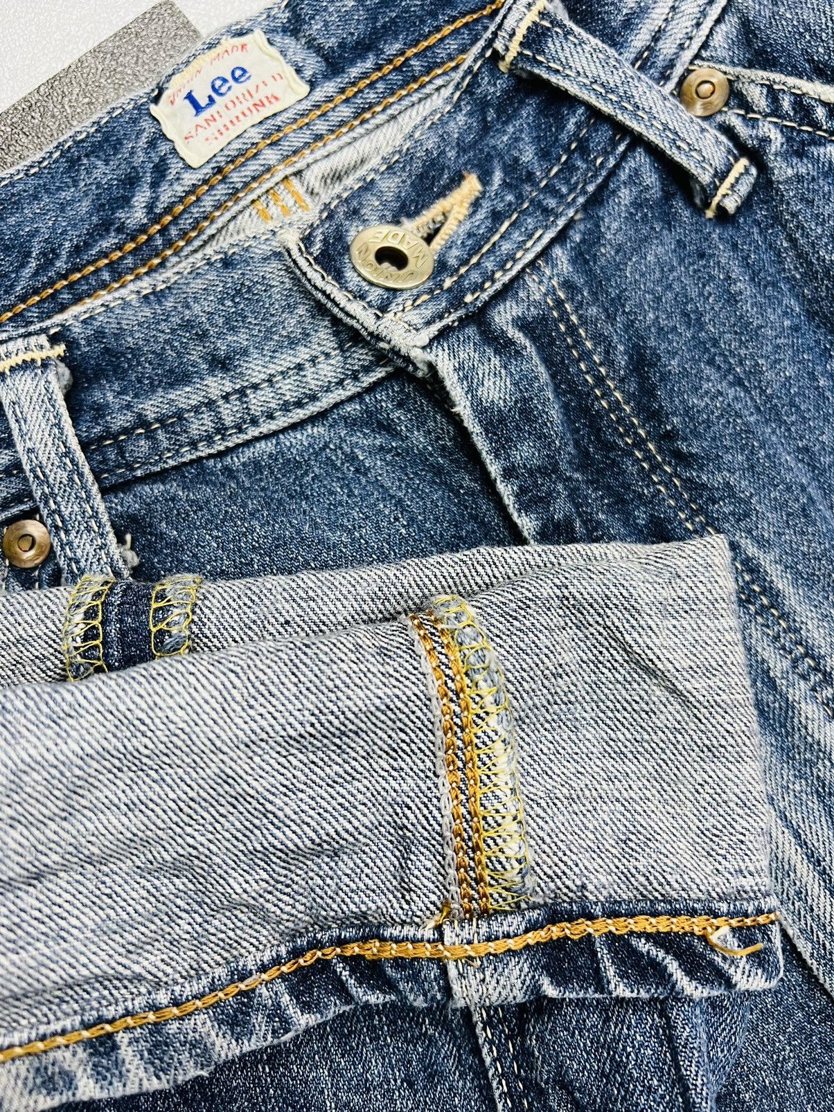 Lee × Vintage Vintage Lee Union Made Sanforized Denim Size US 32 / EU 48 - 11 Thumbnail