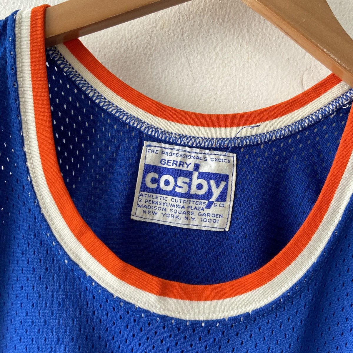 Vintage 60’ 70’ Gerry Cosby NBA New York Knicks Jersey Size US L / EU 52-54 / 3 - 3 Thumbnail