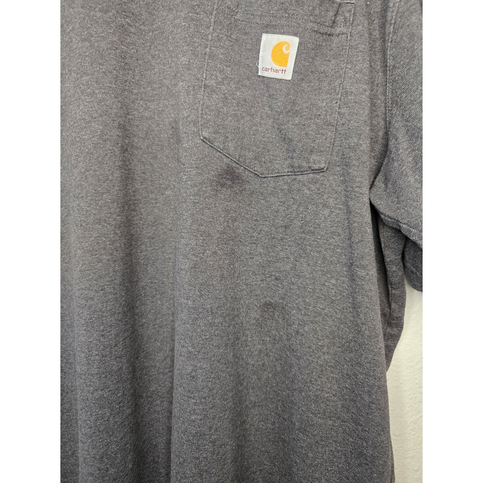 Carhartt Carhartt Shirt Men's XL Original Fit Gray Distressed Tee Size US XL / EU 56 / 4 - 2 Thumbnail
