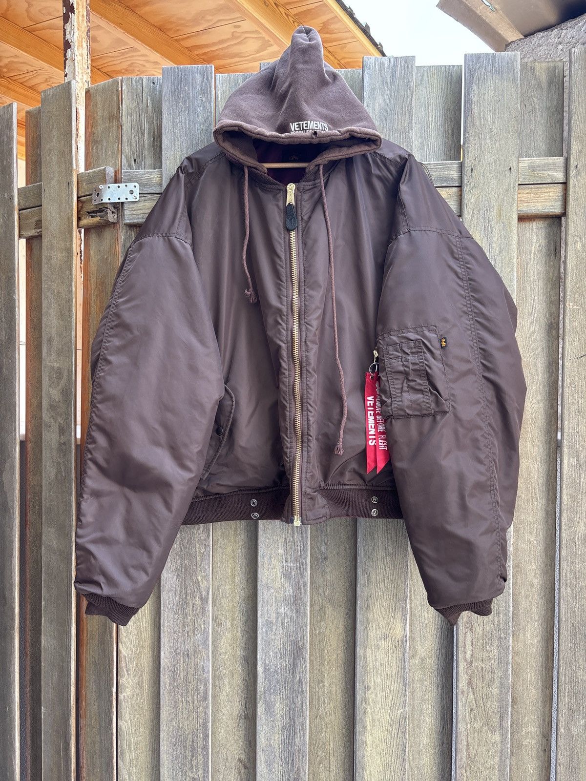 Vetements Vetements FW17 Reversible Modular Bomber Demna | Grailed