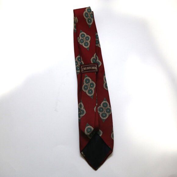 Chaps Ralph Lauren Chaps Ralph Lauren Geometric Multicolor Narrow Suit Tie Size ONE SIZE - 3 Thumbnail