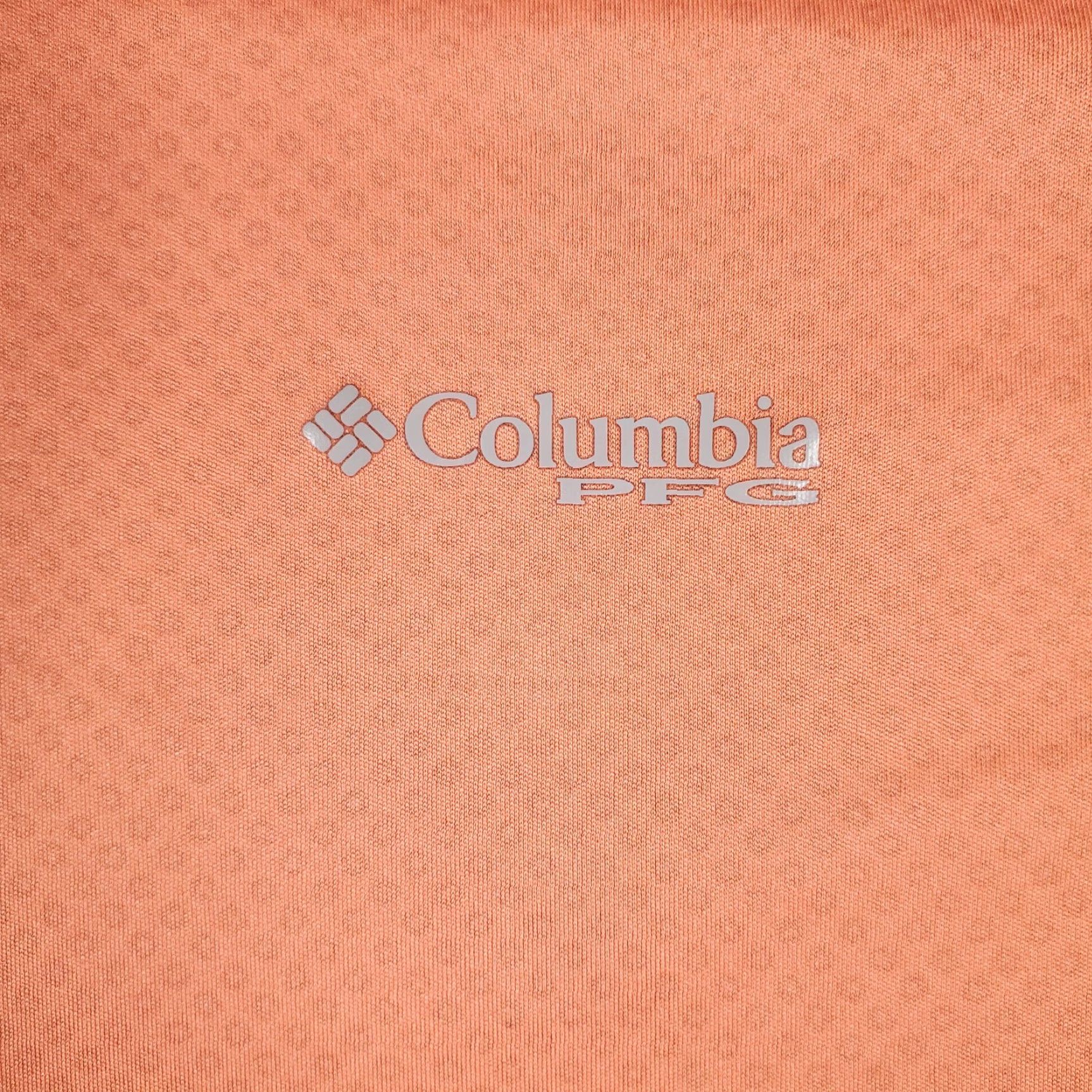 Vintage Columbia T Shirt Mens Large Orange Cotton Blend Short Sleeve Crew Neck Logo Classic Modern Sports Size US L / EU 52-54 / 3 - 2 Thumbnail