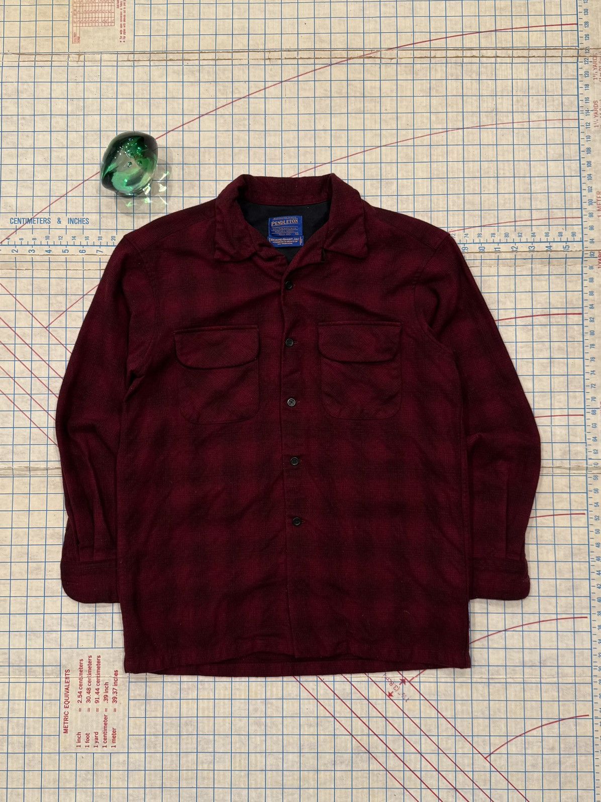 Pendleton Vintage Pendleton Board Shirt Jac Buffalo Plaid Mens Medium Size US M / EU 48-50 / 2 - 3 Thumbnail
