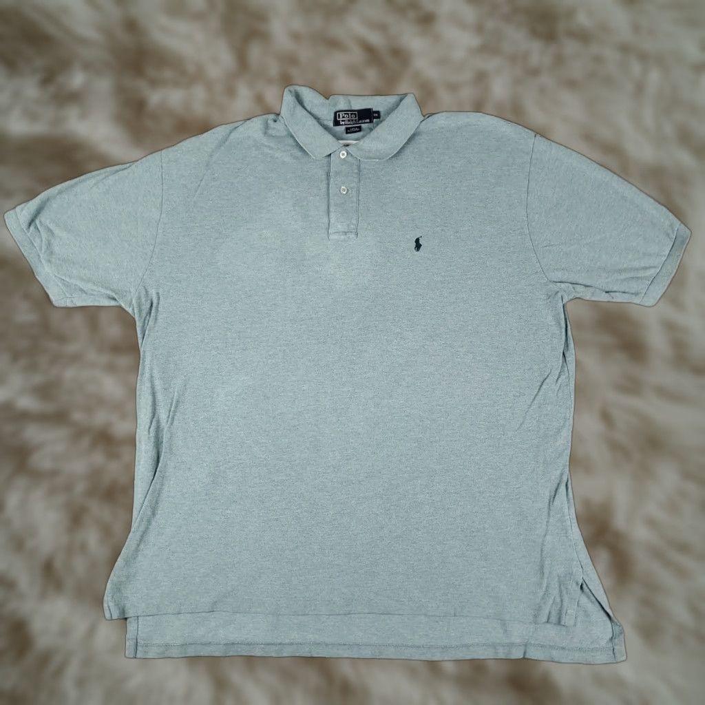 Ralph Lauren Ralph Lauren Polo Shirt Mens Size 2XL Blue Pony Casual Short Sleeve Shirt Size US XXL / EU 58 / 5 - 1 Thumbnail