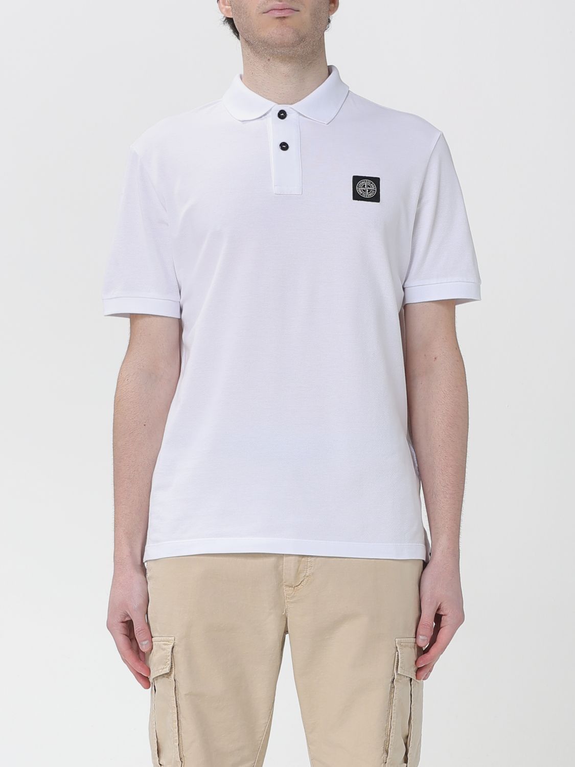 Stone Island Polo Shirt Men White