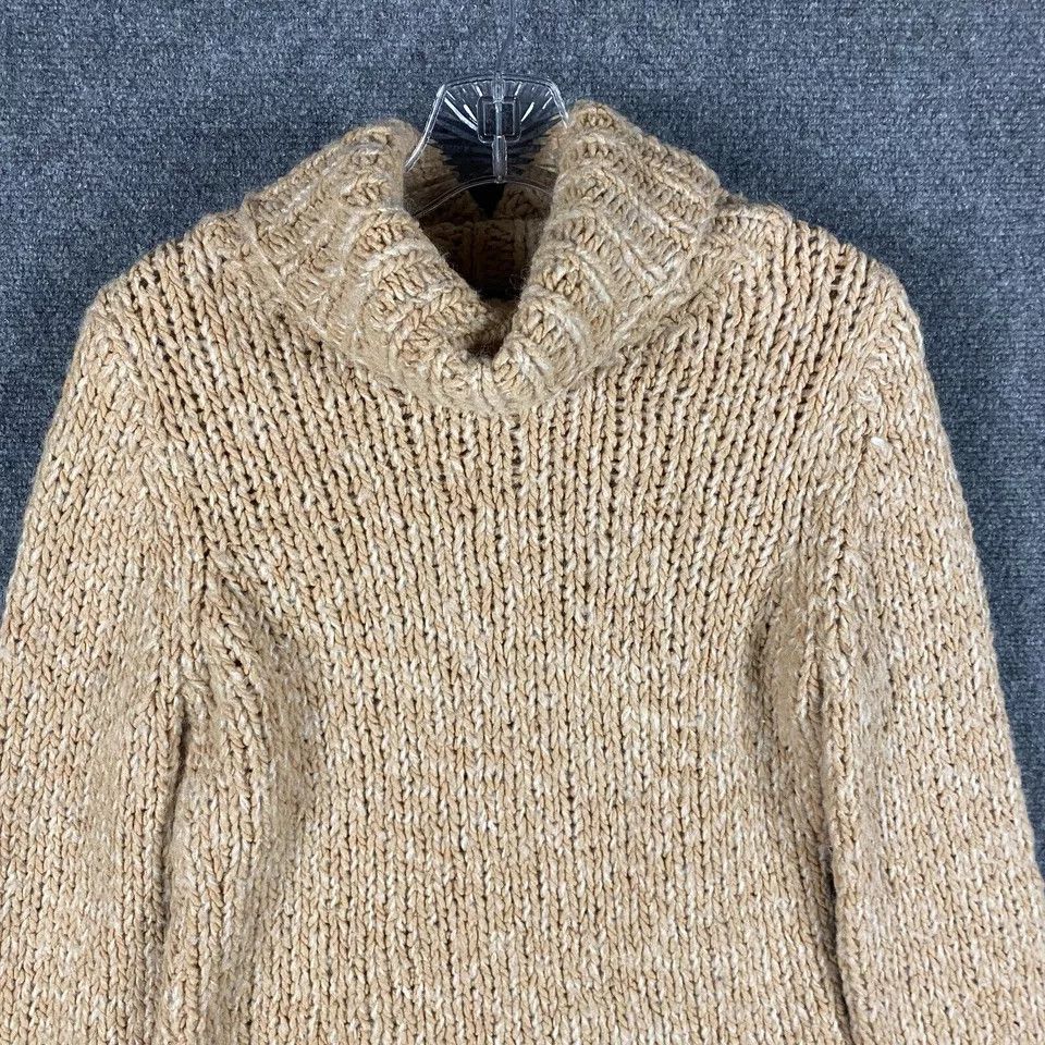 Express Express Handknit Sweater Women's Acrylic Wool S Cowl Neck Size S / US 4 / IT 40 - 2 Thumbnail