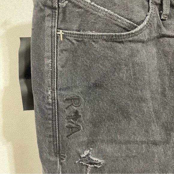 Rta $543 NWT RtA BLACK SKINNY DESIGNER DENIM JEANS SZ 38 Size US 38 / EU 54 - 4 Thumbnail