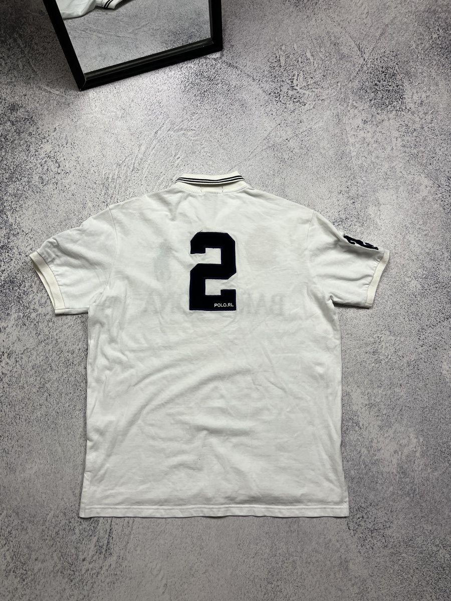 Polo Ralph Lauren Vintage Polo Ralph Lauren Barcelona Polo Shirt Chief Keef Size US L / EU 52-54 / 3 - 13 Thumbnail