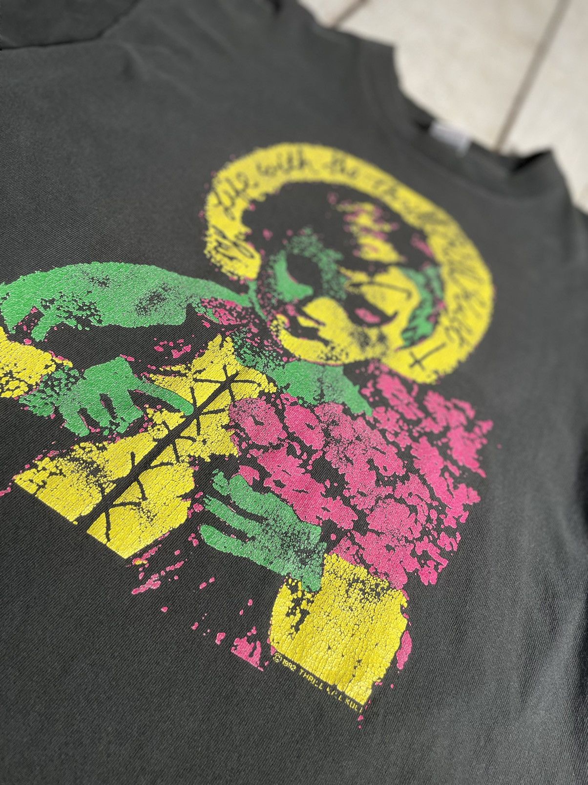 Vintage 1992 Kill Kult Kooler Than Jesus Band Tee Size US L / EU 52-54 / 3 - 7 Thumbnail