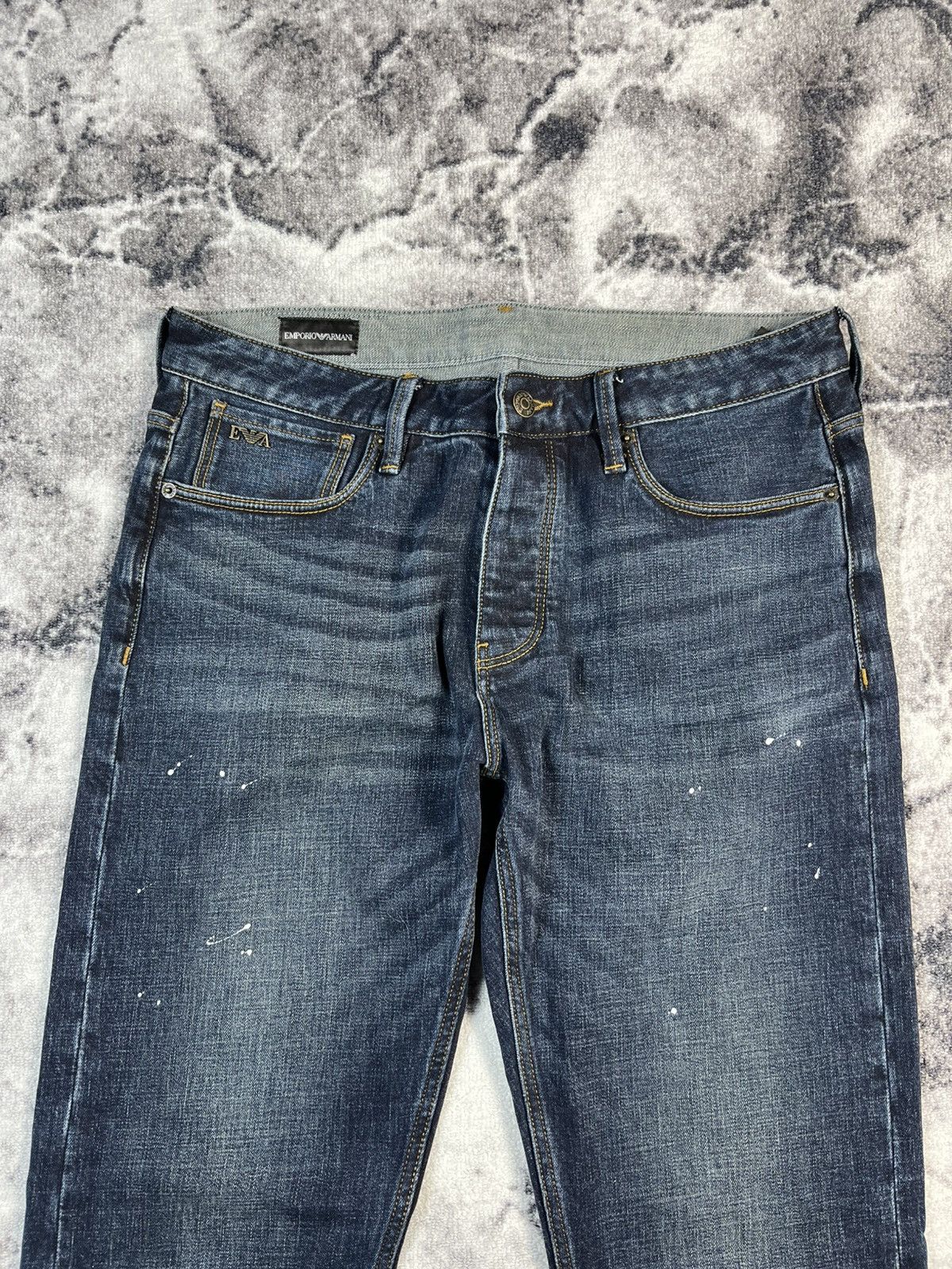 Emporio Armani Armani Jeans Selvedge Denim Size US 32 / EU 48 - 4 Thumbnail