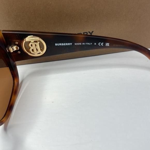 Burberry Burberry Brown Black New Be4290 Be 4290Sunglasses","descript Size ONE SIZE - 4 Thumbnail