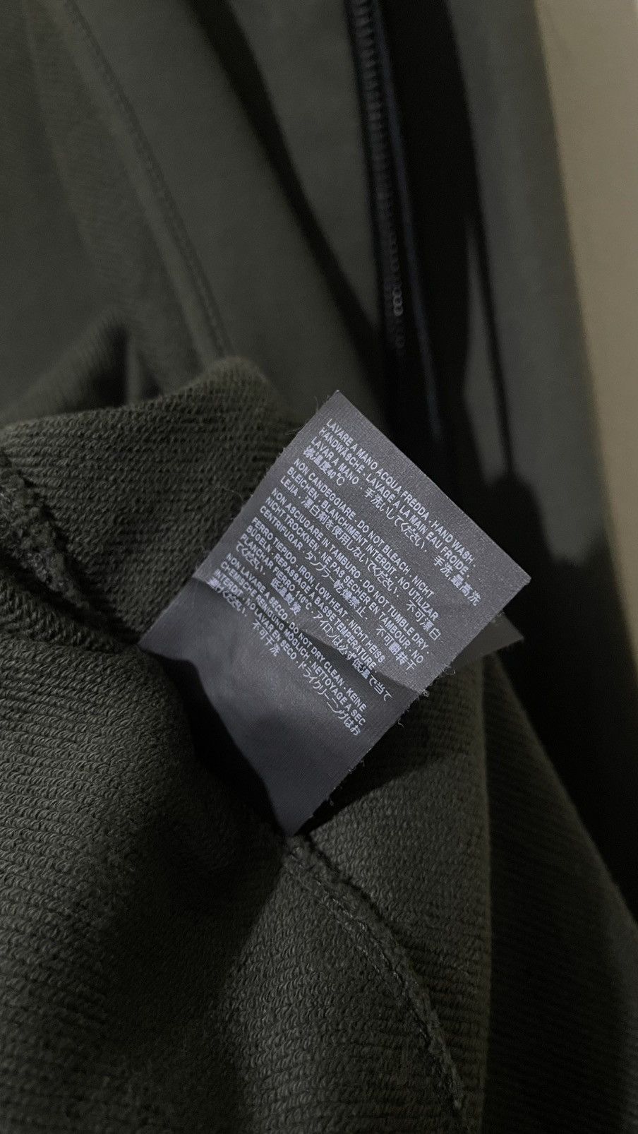 Balenciaga Balenciaga Brush stroke print hoodie in dark green Size US XL / EU 56 / 4 - 19 Thumbnail