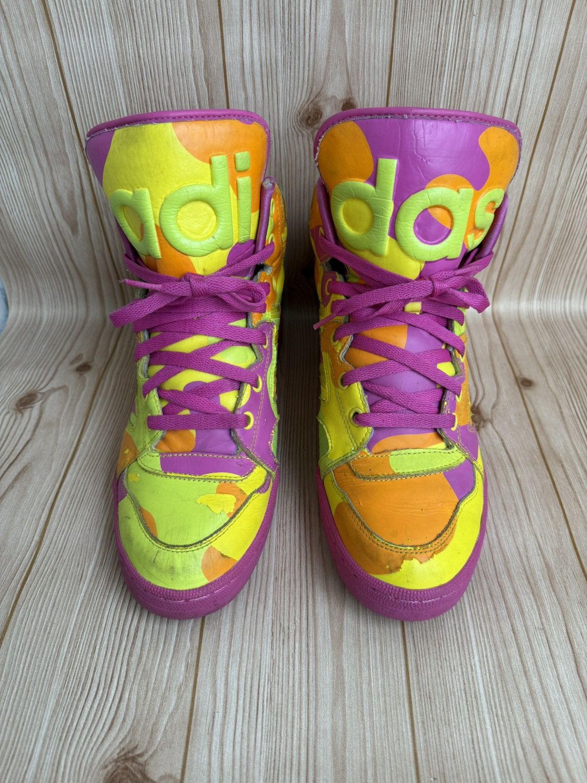 Adidas × Jeremy Scott Neo camo instinct sneakers Size US 7.5 / EU 40-41 - 3 Thumbnail