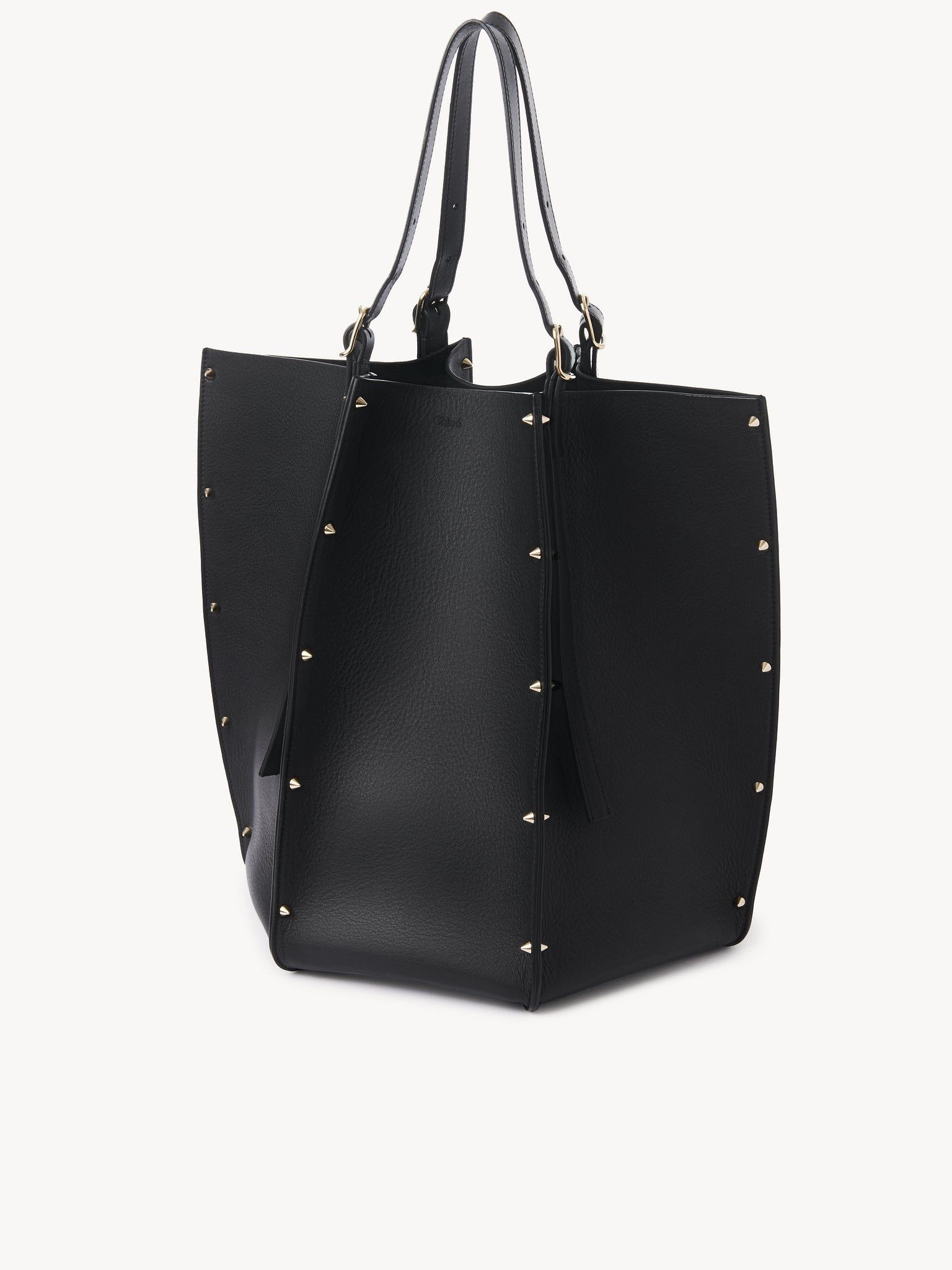 Chloe o1loc1c10425 Size: OS / Carmela Medium Tote Bag in Black Size ONE SIZE - 3 Thumbnail