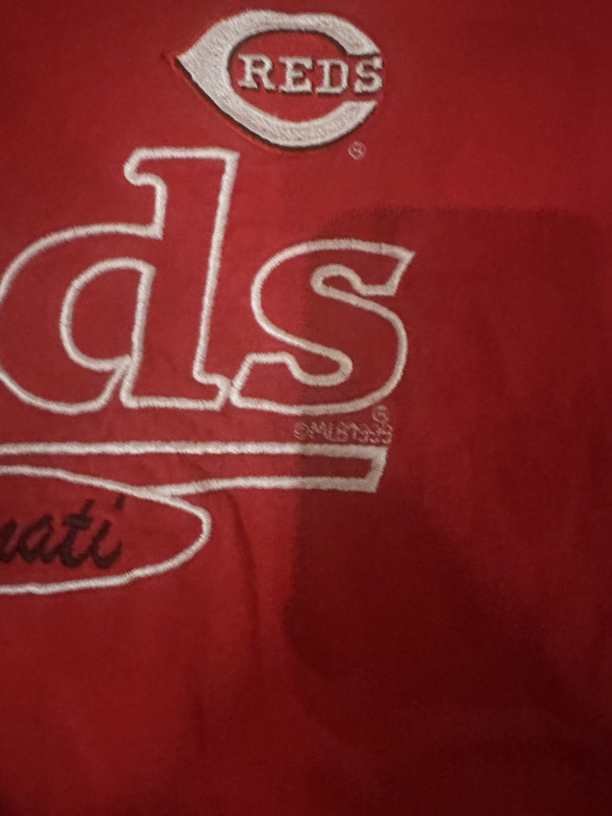Logo 7 Vintage 90s Logo 7 Embroidered Cincinnati Reds tee Size US L / EU 52-54 / 3 - 4 Thumbnail