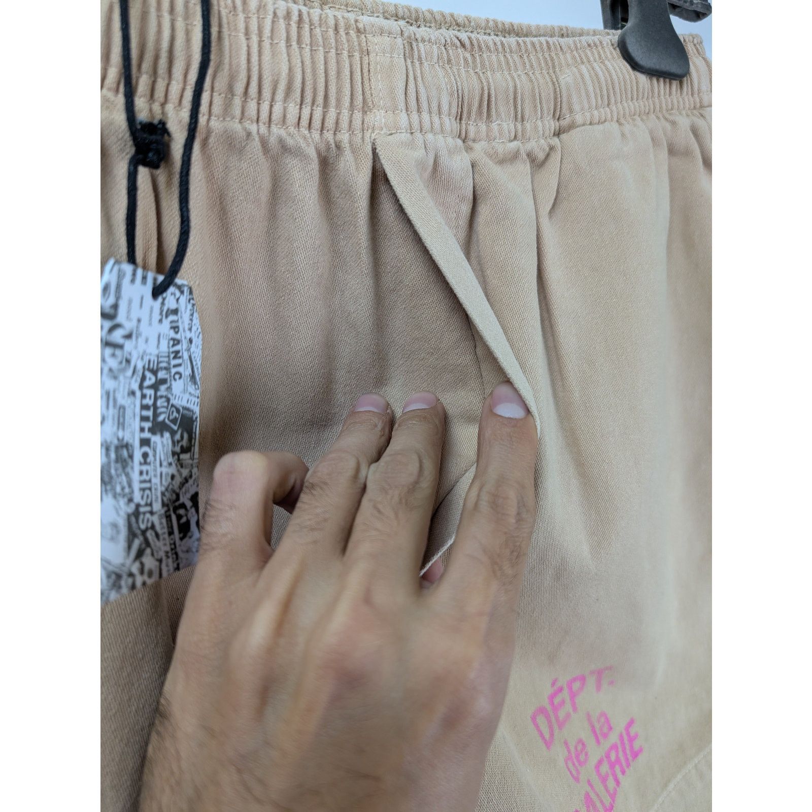 Gallery Dept. o1rshd1 Zuma Shorts in Cream/Brown Size US 34 / EU 50 - 6 Thumbnail