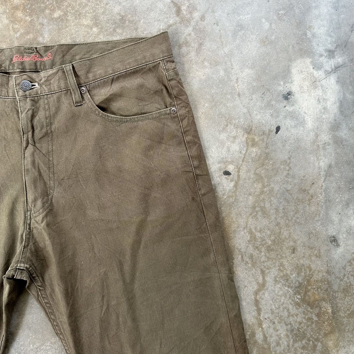 Eddie Bauer × Vintage Vintage Eddie Bauer Straight Cut Casual Trousers Pants Size US 36 / EU 52 - 5 Thumbnail