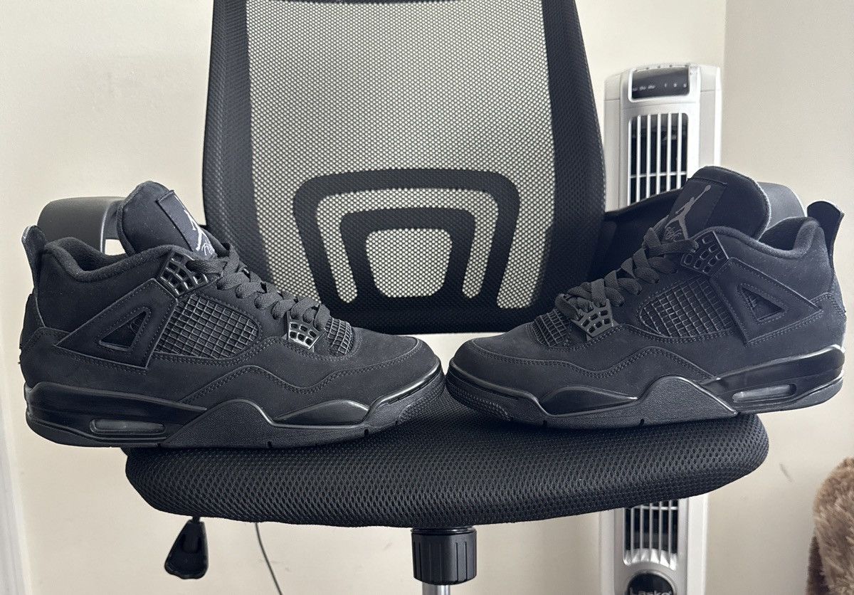 Nike Black cat Air jordan 4 Size US 8.5 / EU 41-42 - 4 Thumbnail