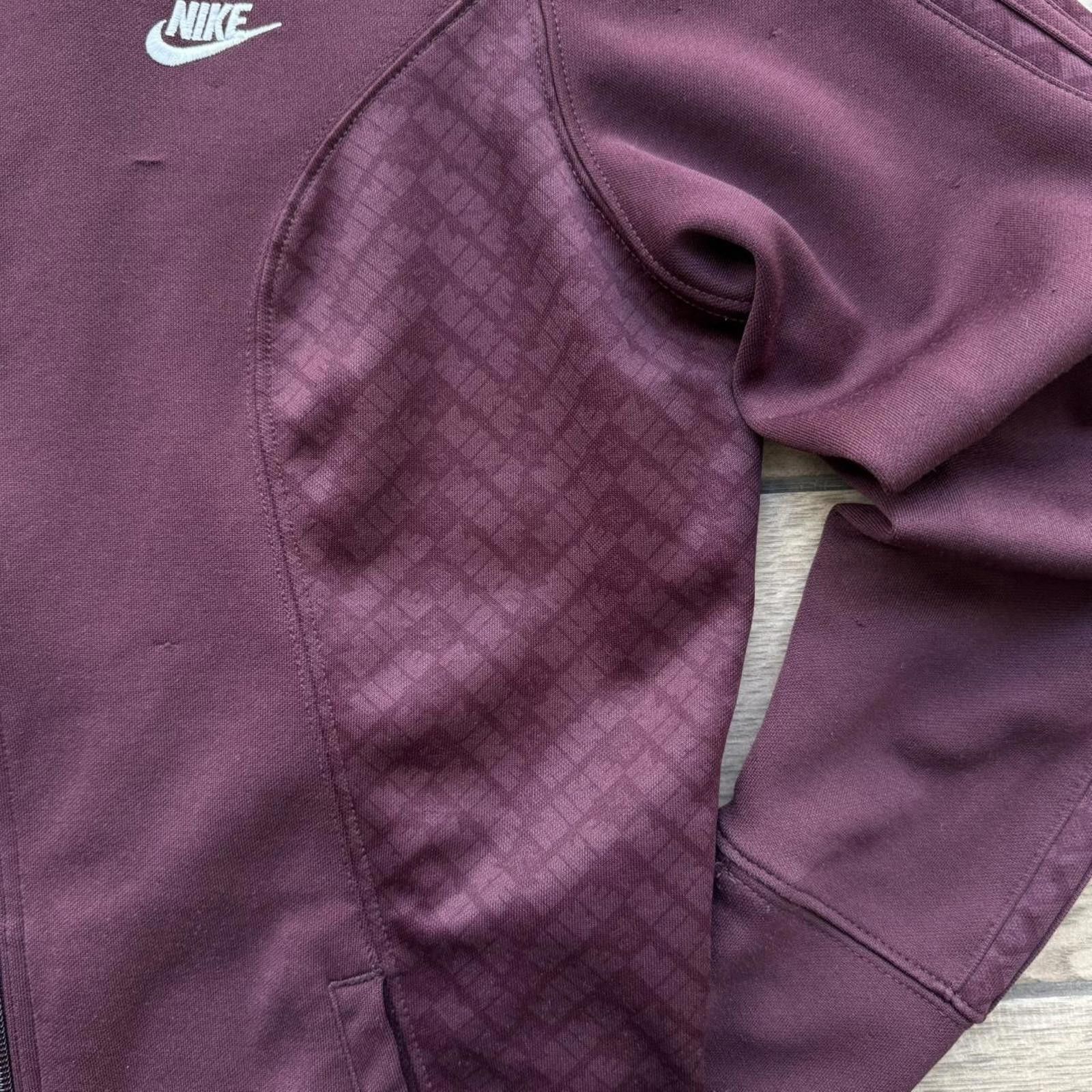 Nike Y2K Nike Burgundy track jacket Size M / US 6-8 / IT 42-44 - 6 Thumbnail