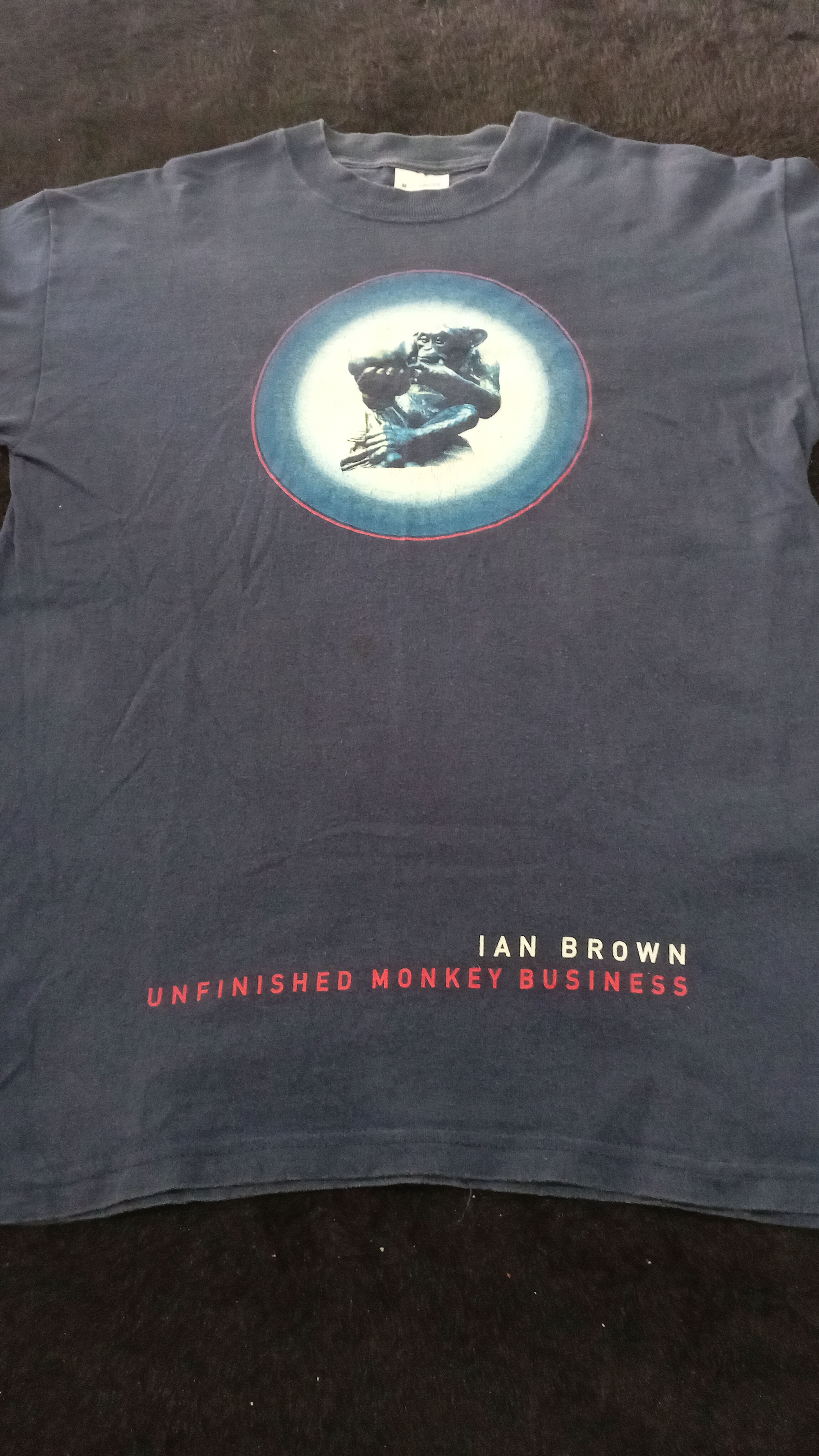 Vintage Vintage Y2K Ian Brown shirt The Stone Roses Size US M / EU 48-50 / 2 - 3 Thumbnail