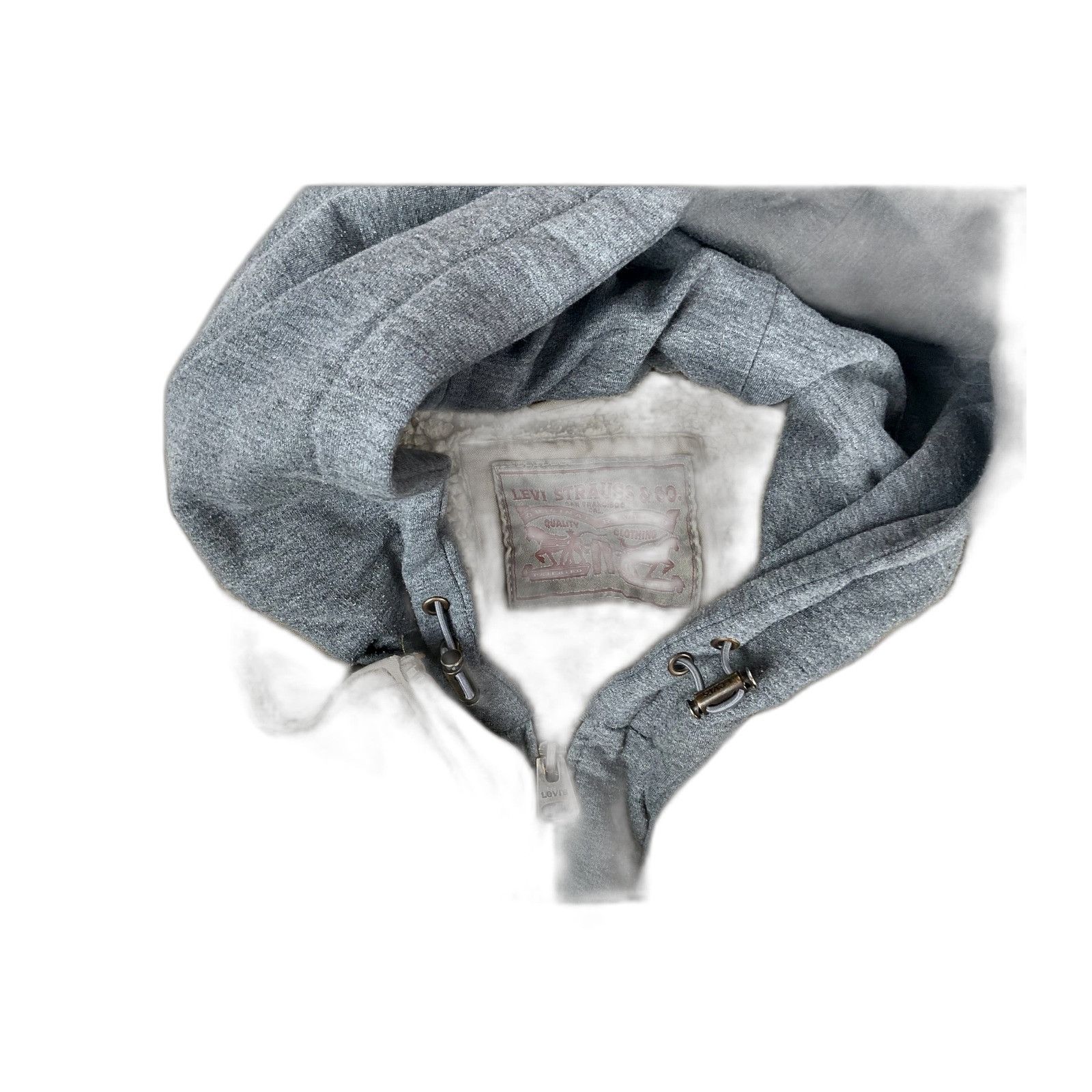 Levi's Levis Hooded Canvas Sherpa Field Jacket Mens XL Tan Workwear Size US XL / EU 56 / 4 - 6 Thumbnail