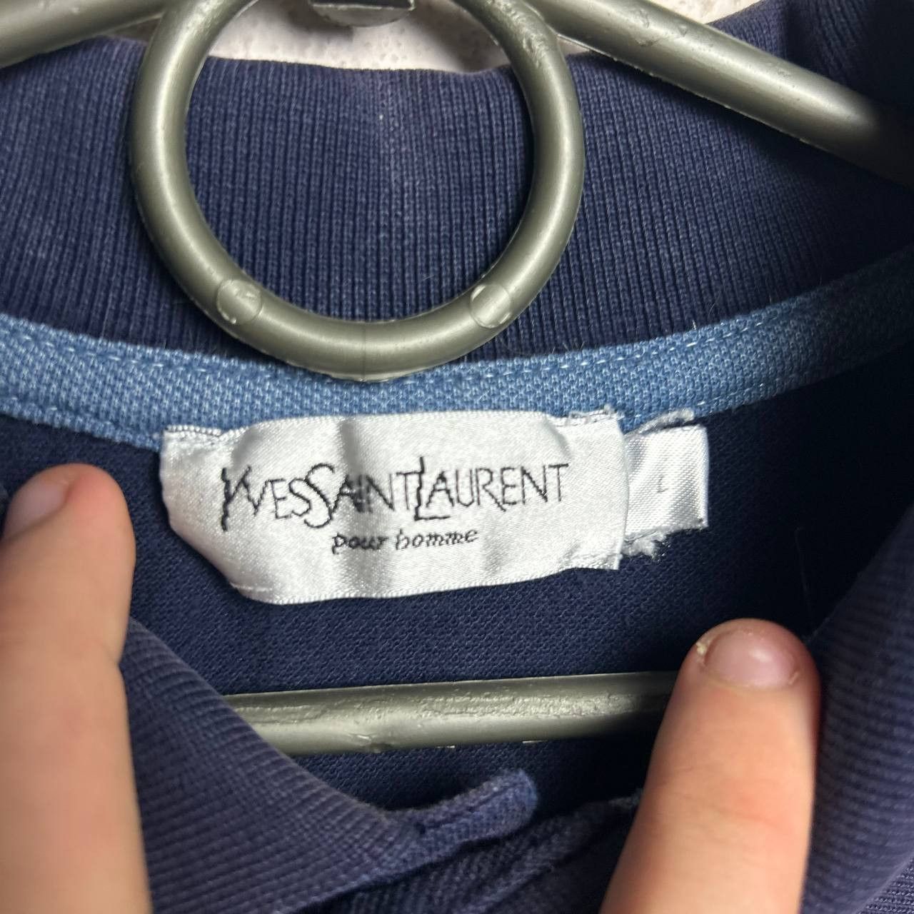 Yves Saint Laurent Vintage Yves Saint Laurent luxury 2000s faded y2k polo Size US L / EU 52-54 / 3 - 6 Thumbnail