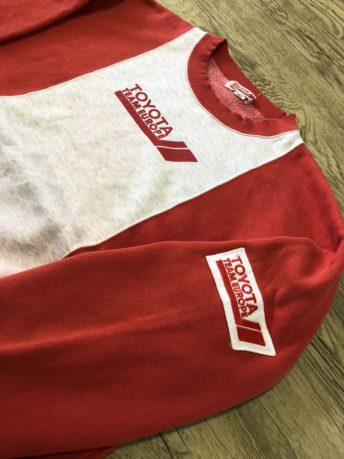 Racer Worldwide Vintage 90’s Toyota Team Europe sweatshirt Size US M / EU 48-50 / 2 - 7 Thumbnail