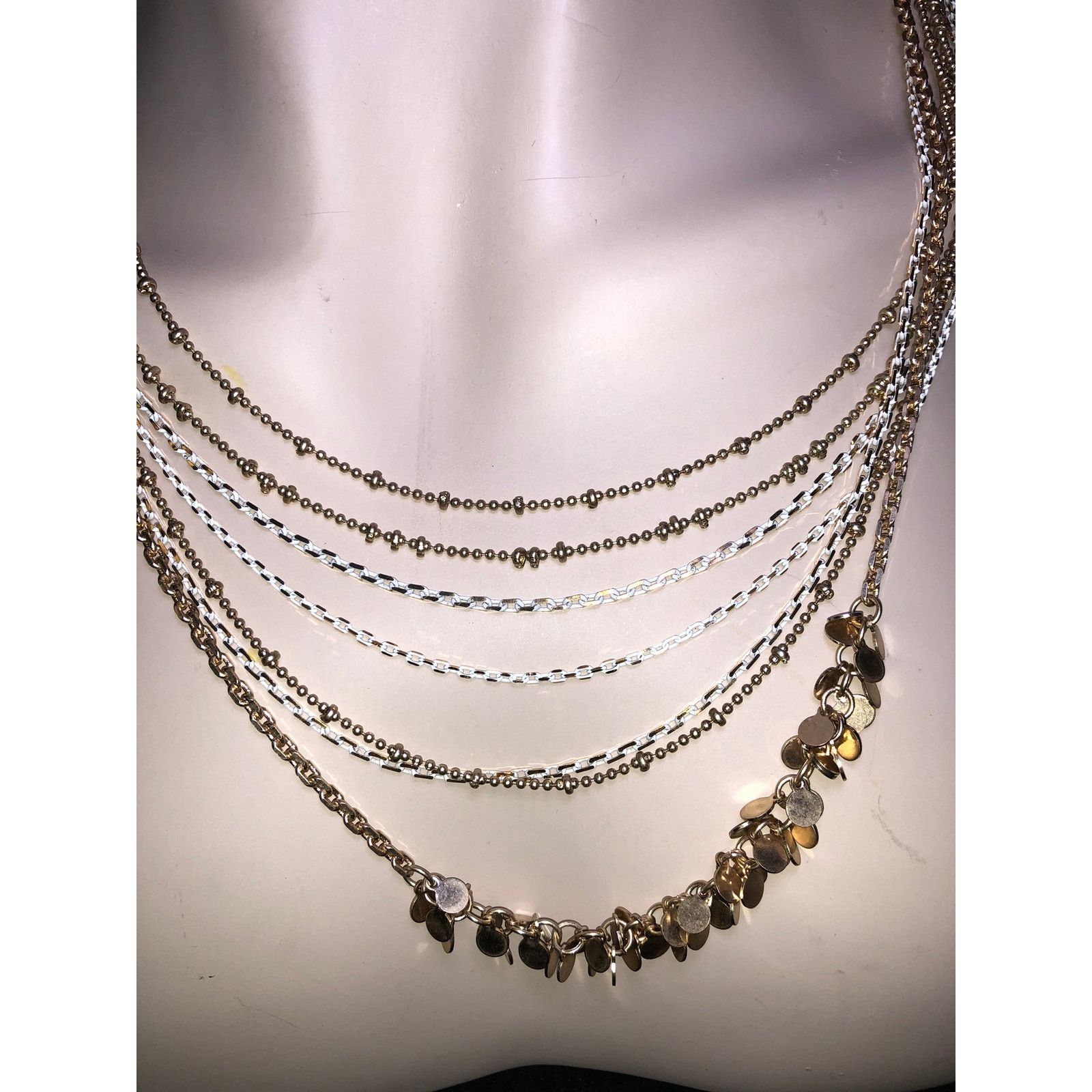 Other CHLOE + ISABEL mixed multi-layer coin charm necklace - N032 Size ONE SIZE - 1 Thumbnail