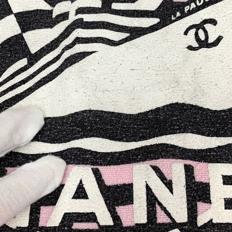 Chanel Chanel Cruise Series Pink Sailing Letter Printed Cotton Ro Size XS / US 0-2 / IT 36-38 - 9 Thumbnail