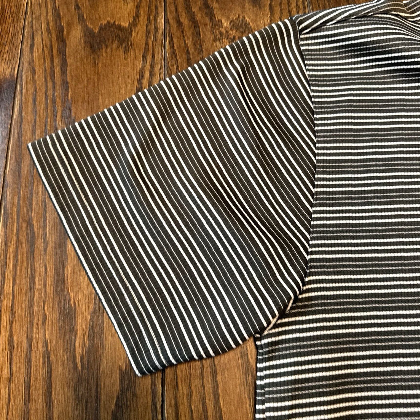 Nike Nike Golf Trump National Doral Polo Shirt Men XL Black White Striped Polo Shirt Men XL Black White Striped Sports Nike Golf Size US XL / EU 56 / 4 - 5 Thumbnail
