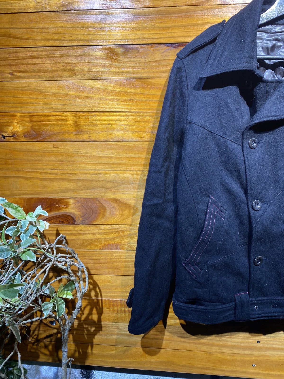 Japanese Brand Ignition Black Jacket – Classic Double-Breasted Military Size US M / EU 48-50 / 2 - 7 Thumbnail
