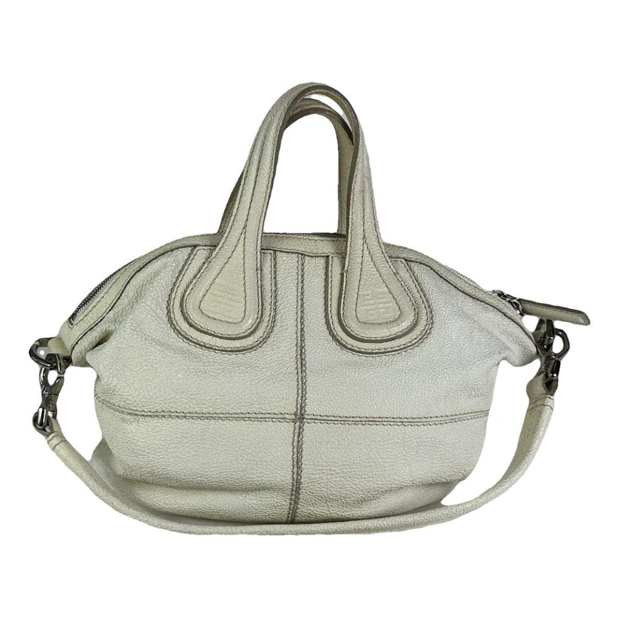 Givenchy Nightingale White Leather Handbag Size ONE SIZE - 1 Thumbnail
