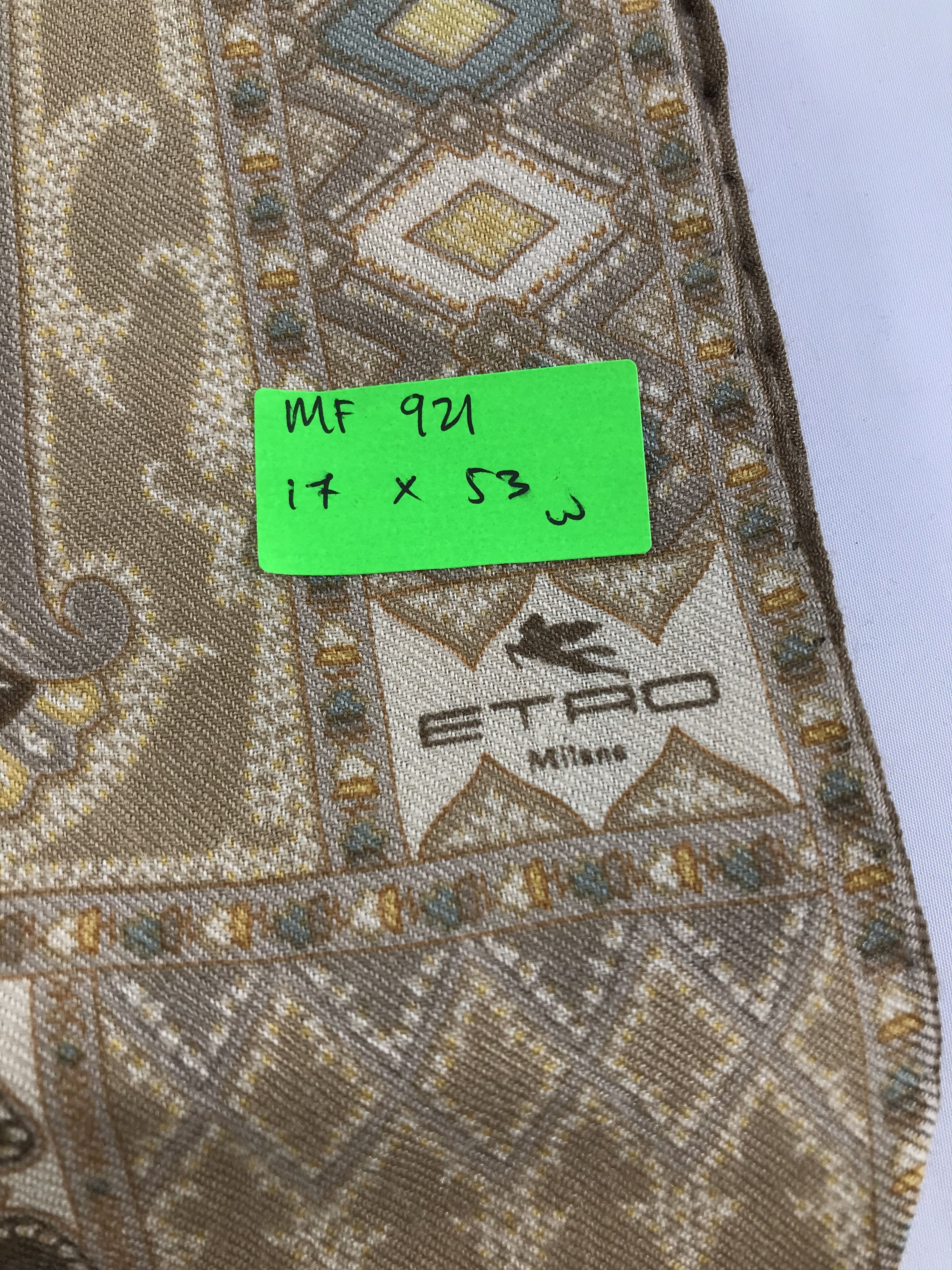 Etro Vintage Etro Scarf/Muffler/Neckwear MF921 Size ONE SIZE - 4 Thumbnail