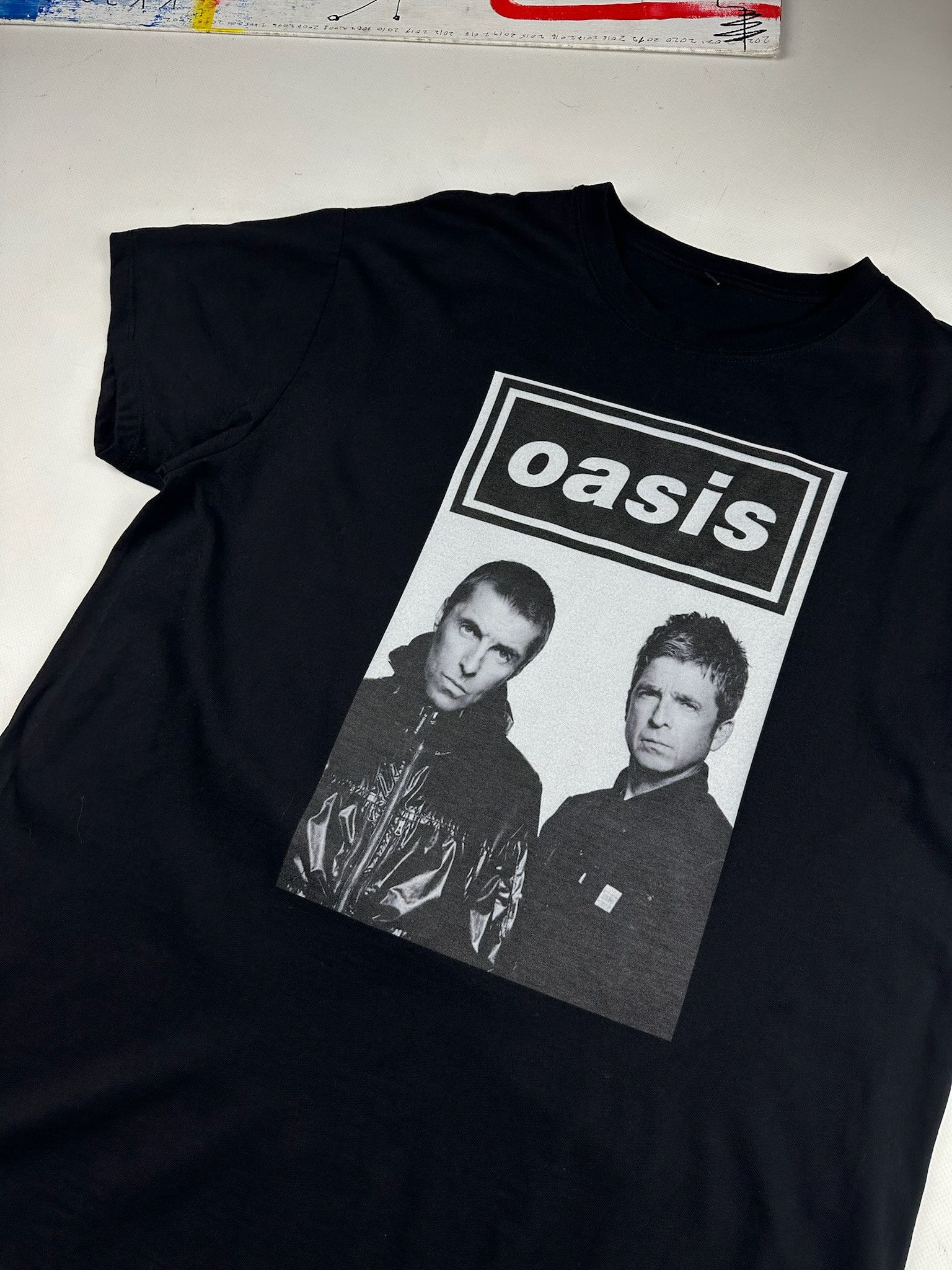 Band Tees Vtg Oasis Liam Gallagher in cp company Britpop Band Size US XL / EU 56 / 4 - 3 Thumbnail