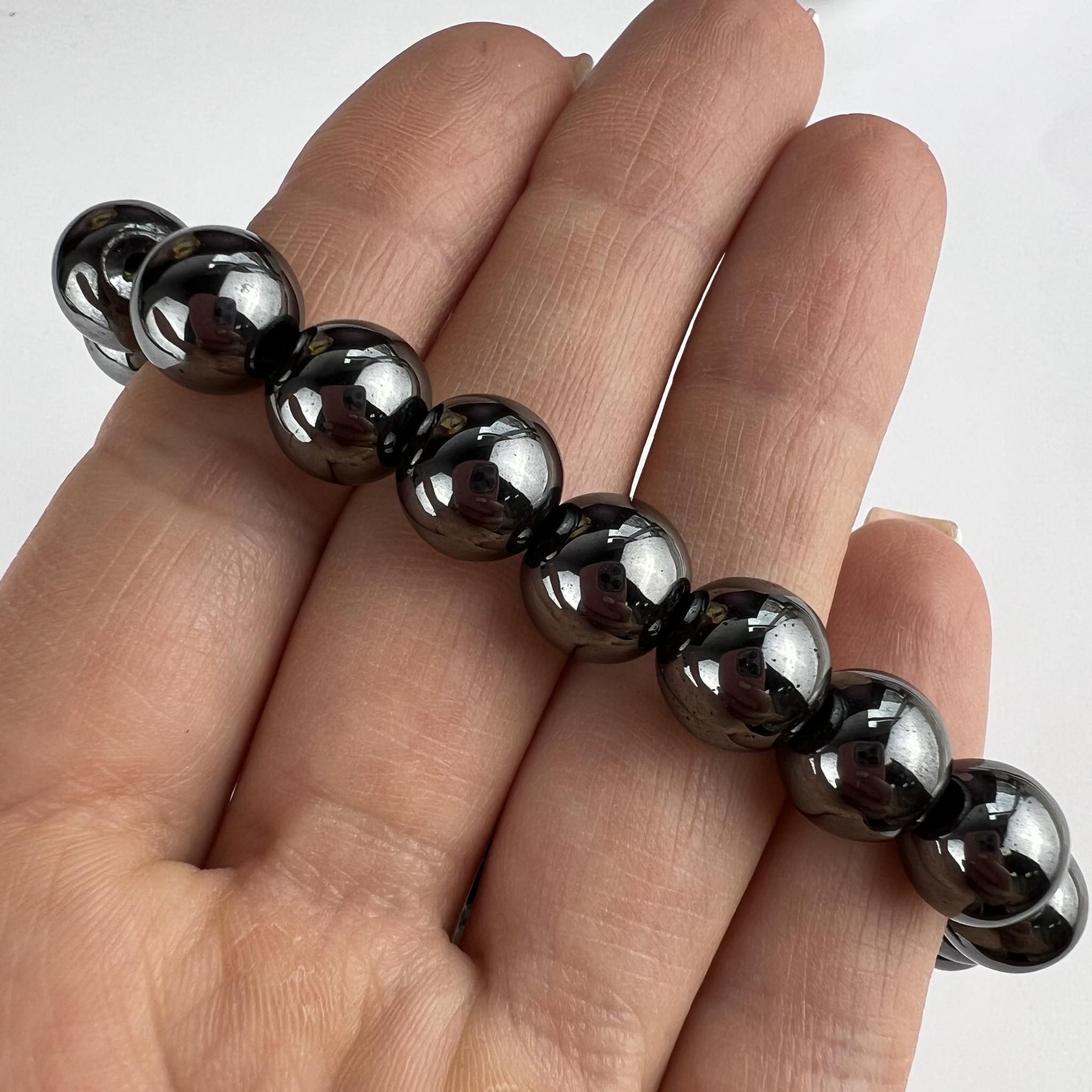 Vintage Misbaha Islamic Worry Prayer 33 Beads Natural Hematite Size ONE SIZE - 3 Thumbnail