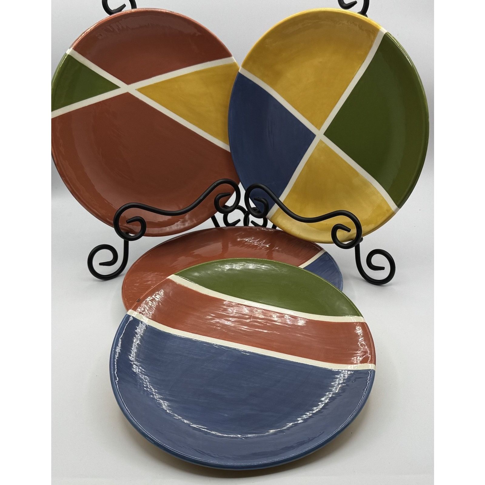 Other Custom Hand Painted Dessert Plates 4PC Set, Decoration Size ONE SIZE - 1 Thumbnail