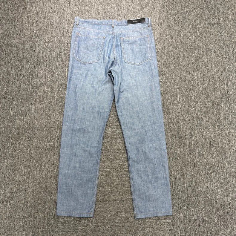 Givenchy Givenchy Givenchy Blue Casual Pants Size 32 -2507 Size US 32 / EU 48 - 2 Thumbnail