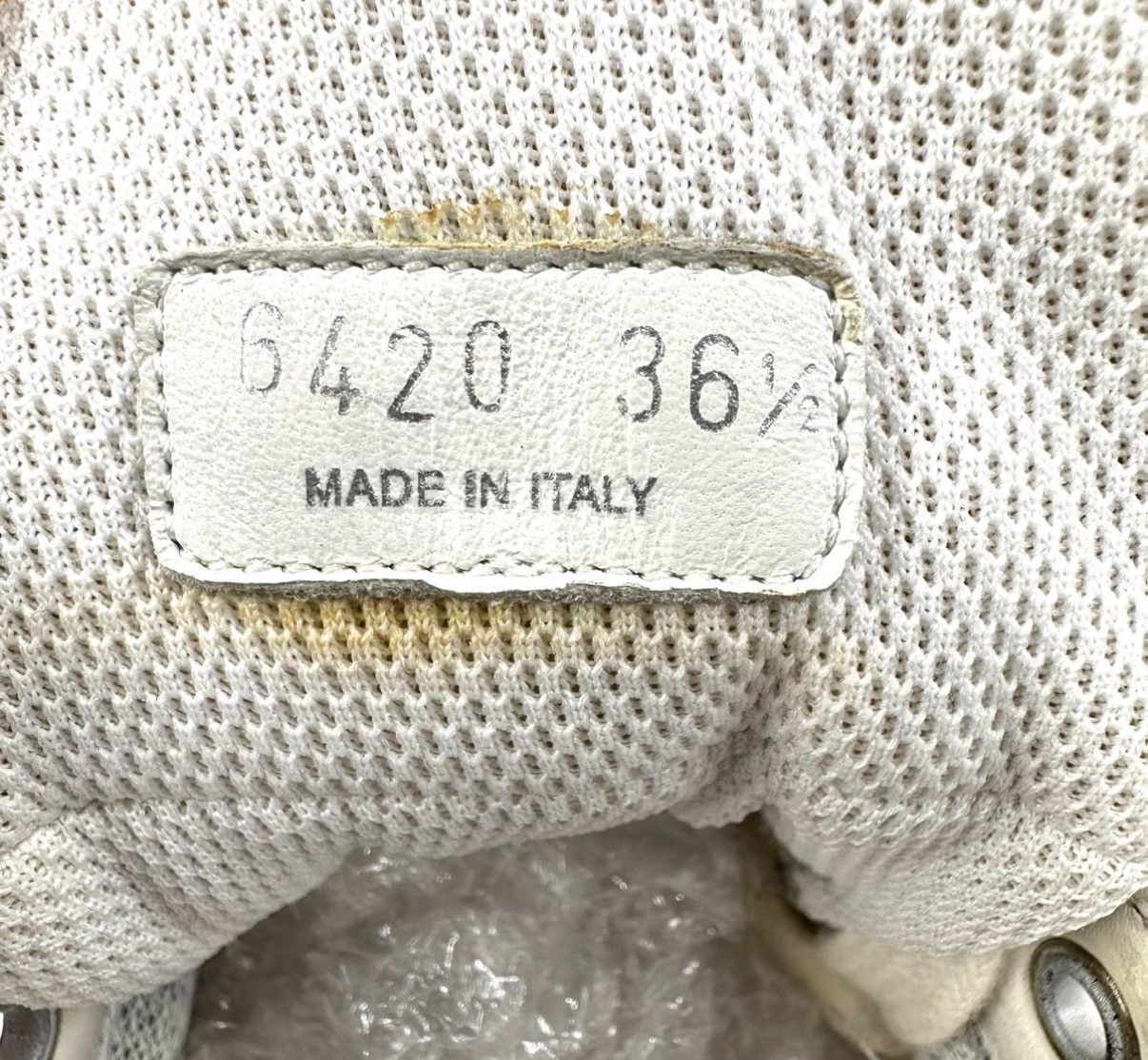 Prada Prada red and white logo suede mesh sneakers K12 Size US 6.5 / IT 36.5 - 3 Thumbnail
